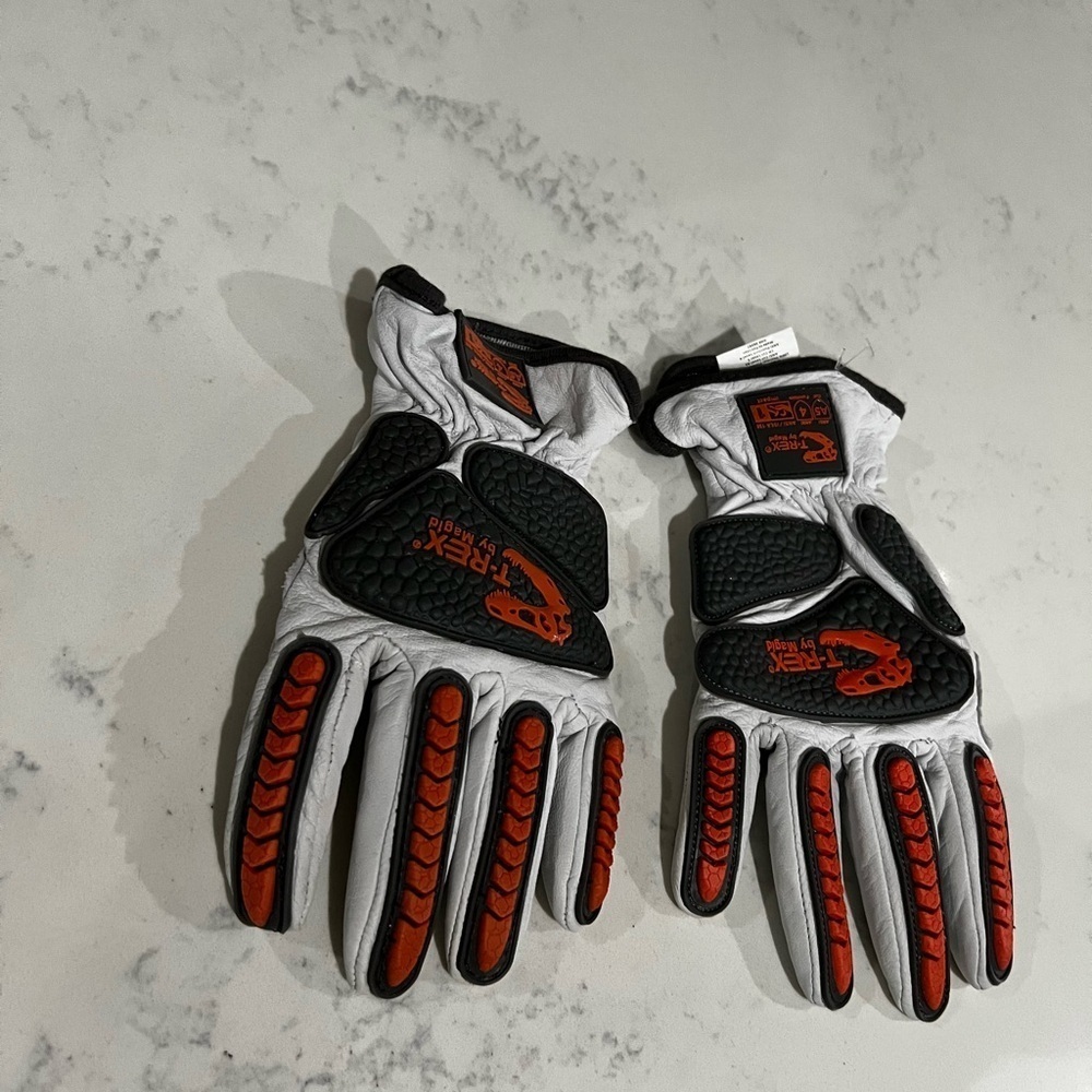 Magid Gray and Red Work Gloves - Picture 8 of 14